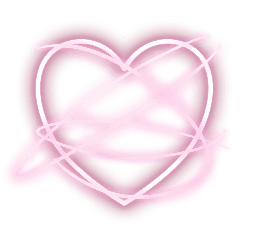 Glowing heart